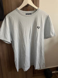 Μπλούζα Fred Perry γαλάζια, μπροστινή όψη, άριστη κατάσταση