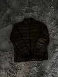 Μπουφάν puffer EA7 Emporio Armani μαύρο, μπροστινή όψη, άριστη κατάσταση