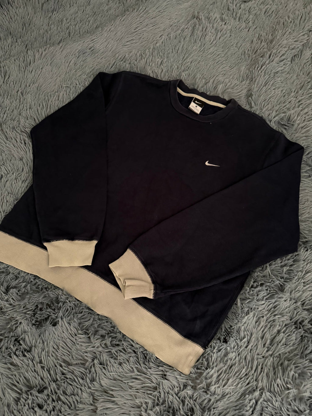 Φούτερ Nike vintage σκούρο μπλε, φωτογραφία 2