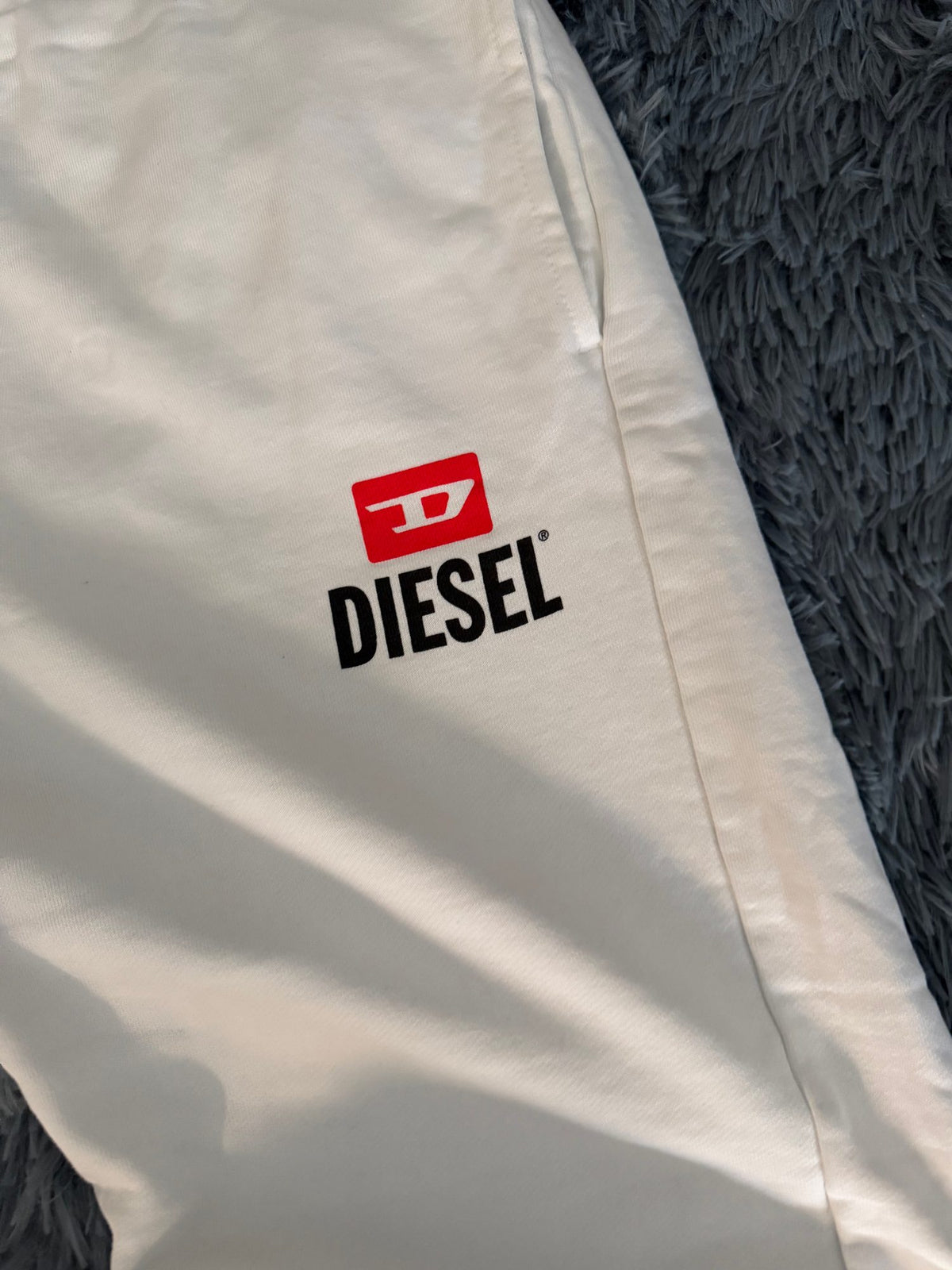 Παντελόνι φόρμας Diesel λευκό, φωτογραφία 2