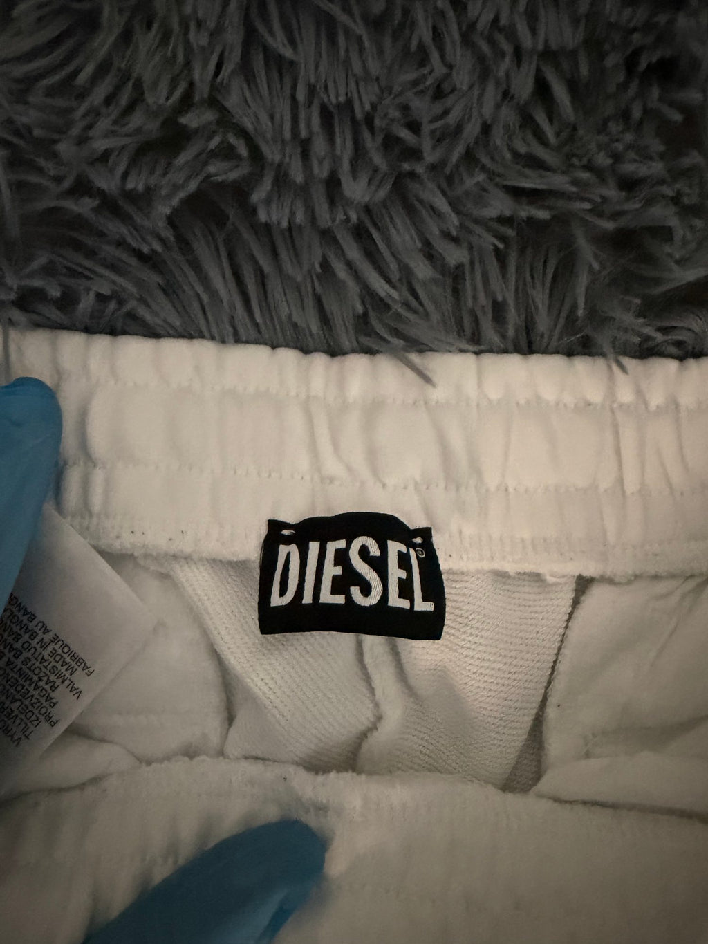 Παντελόνι φόρμας Diesel λευκό, φωτογραφία 3