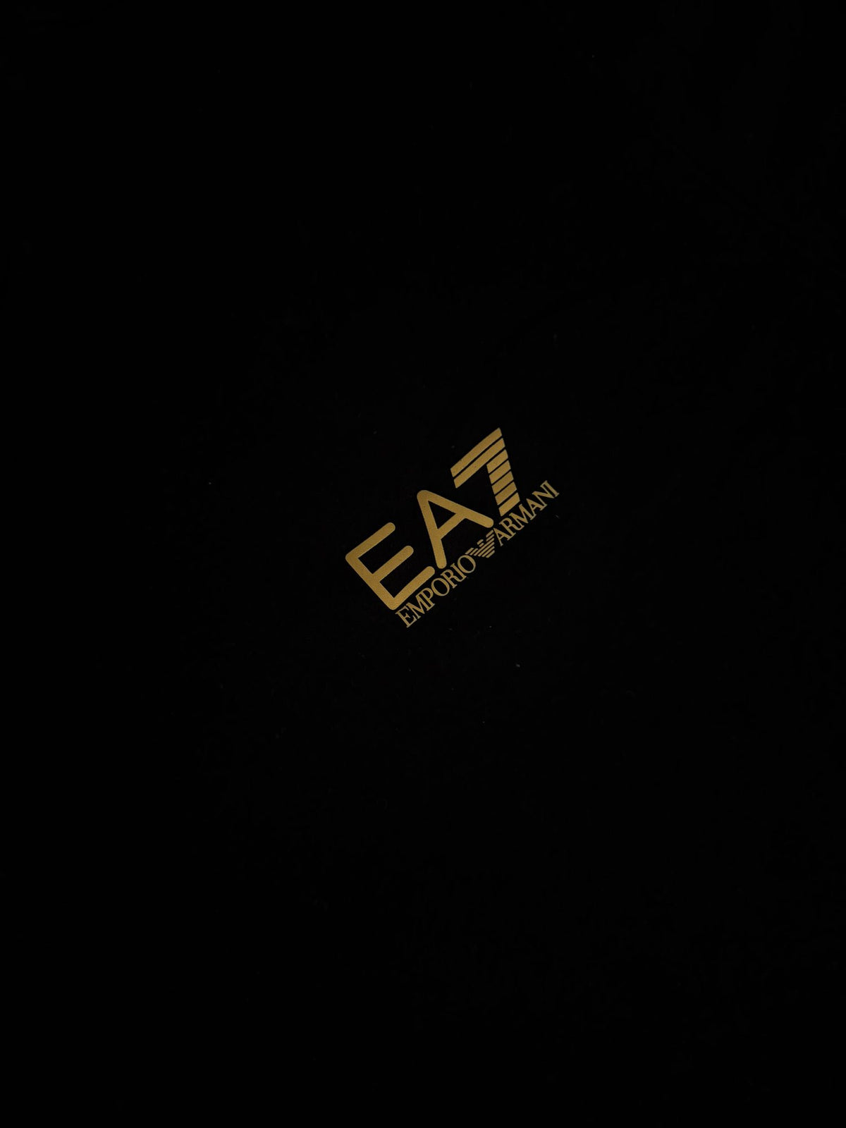 Μπλούζα EA7 Emporio Armani μαύρη, φωτογραφία 4