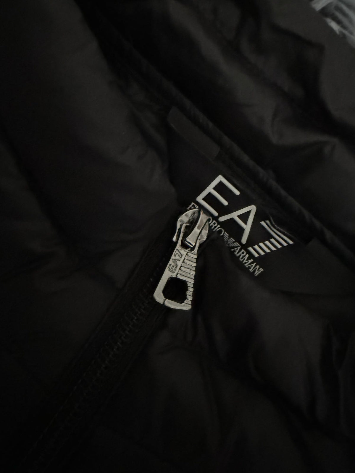 Μπουφάν puffer EA7 Emporio Armani μαύρο, φωτογραφία 5