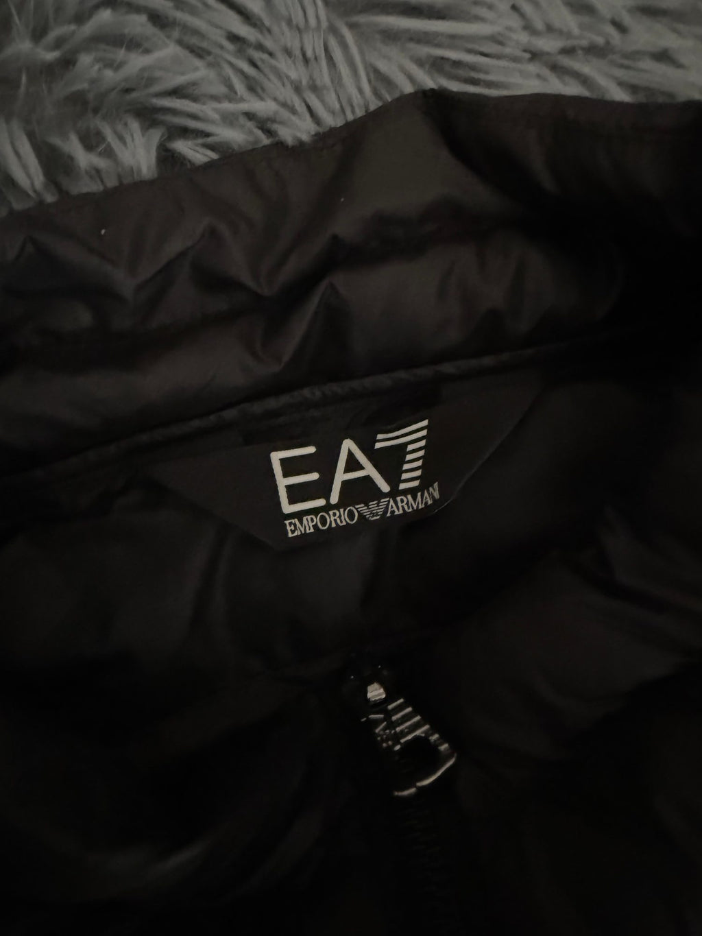 Μπουφάν puffer EA7 Emporio Armani μαύρο, φωτογραφία 6