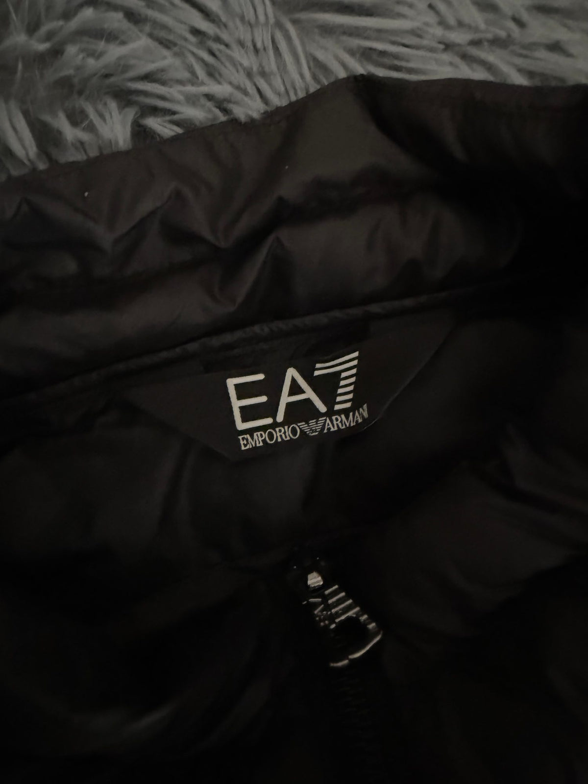 Μπουφάν puffer EA7 Emporio Armani μαύρο, φωτογραφία 6