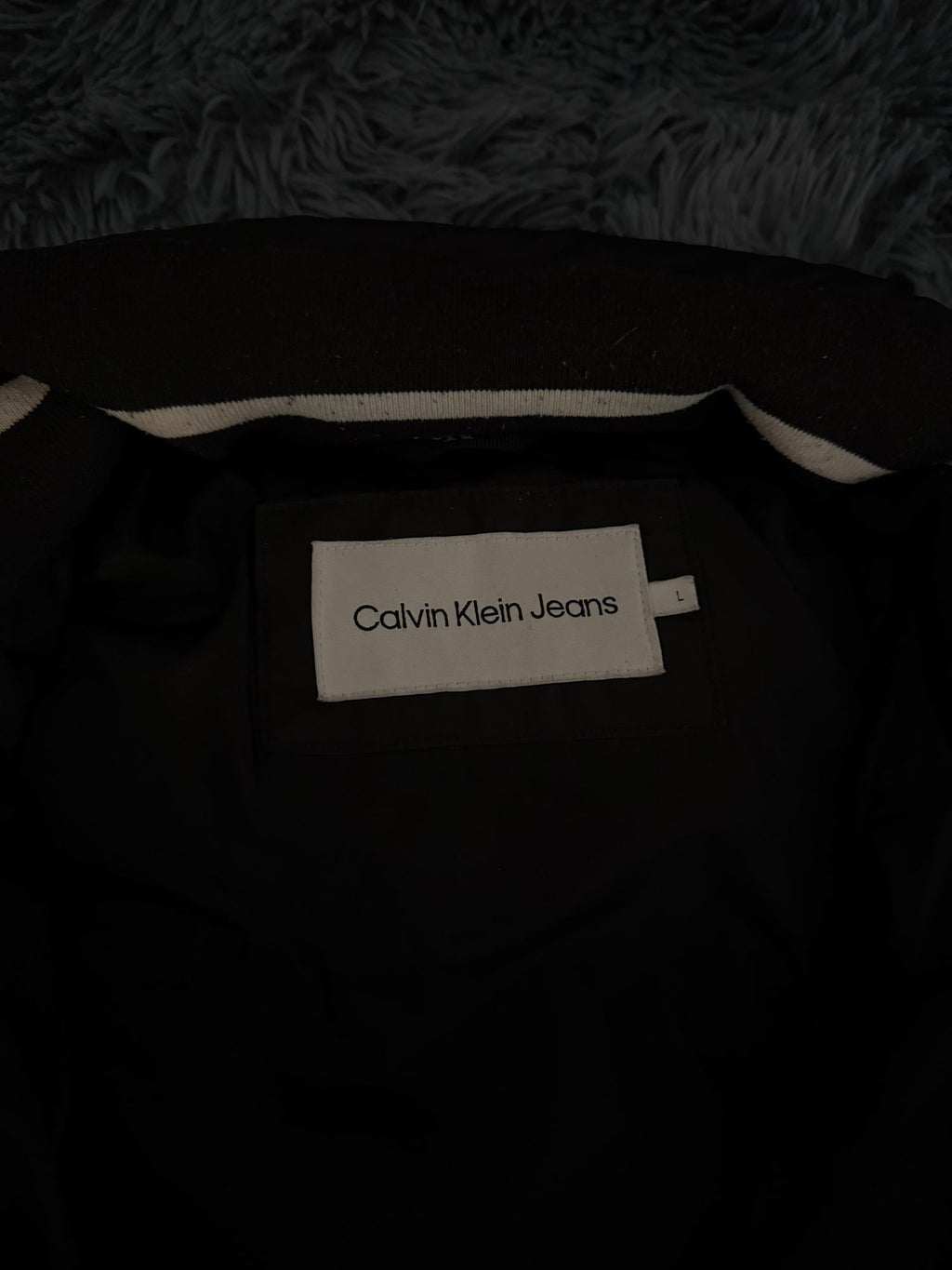 Μπουφάν puffer Calvin Klein Jeans μαύρο, φωτογραφία 6