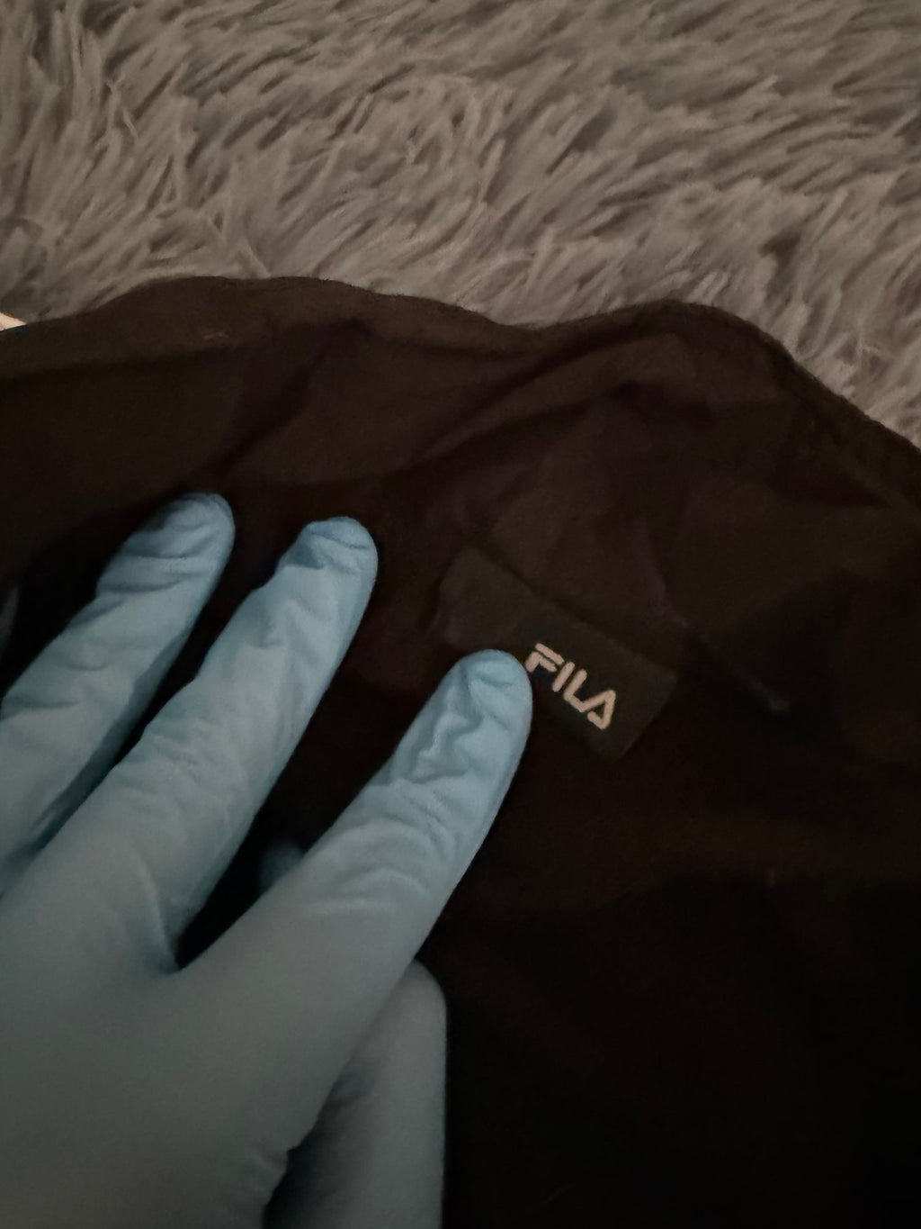 Μπουφάν Fila αντιανεμικό vintage μαύρο, φωτογραφία 6