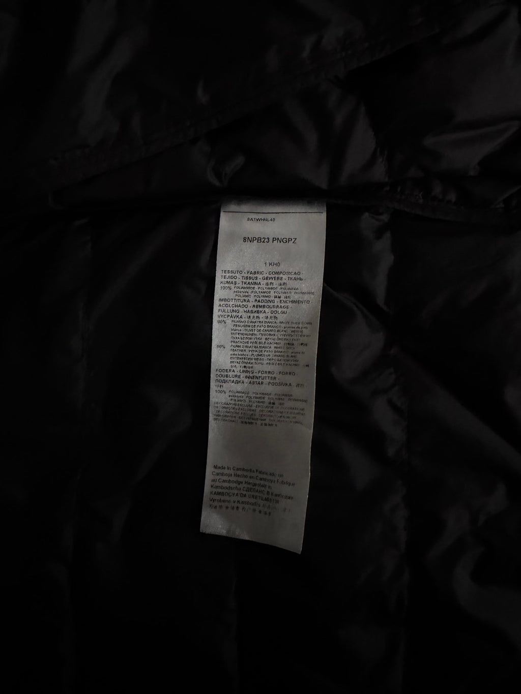 Μπουφάν puffer EA7 Emporio Armani μαύρο, φωτογραφία 7