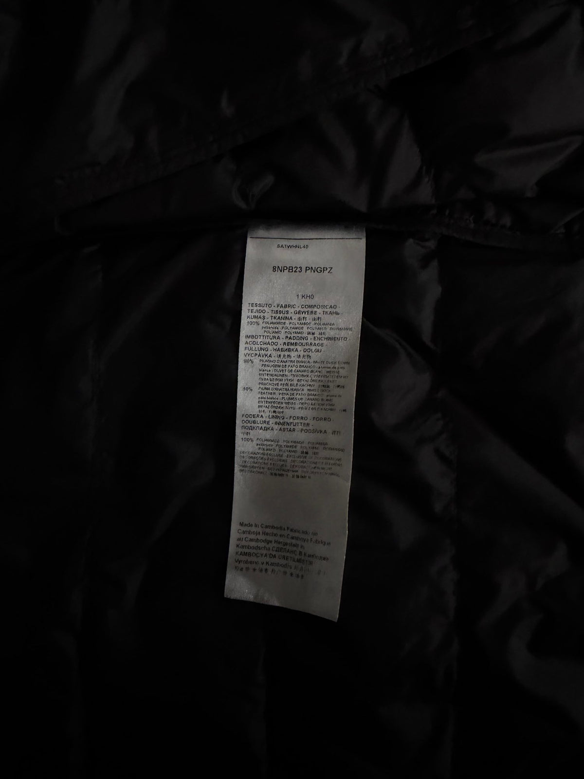 Μπουφάν puffer EA7 Emporio Armani μαύρο, φωτογραφία 7