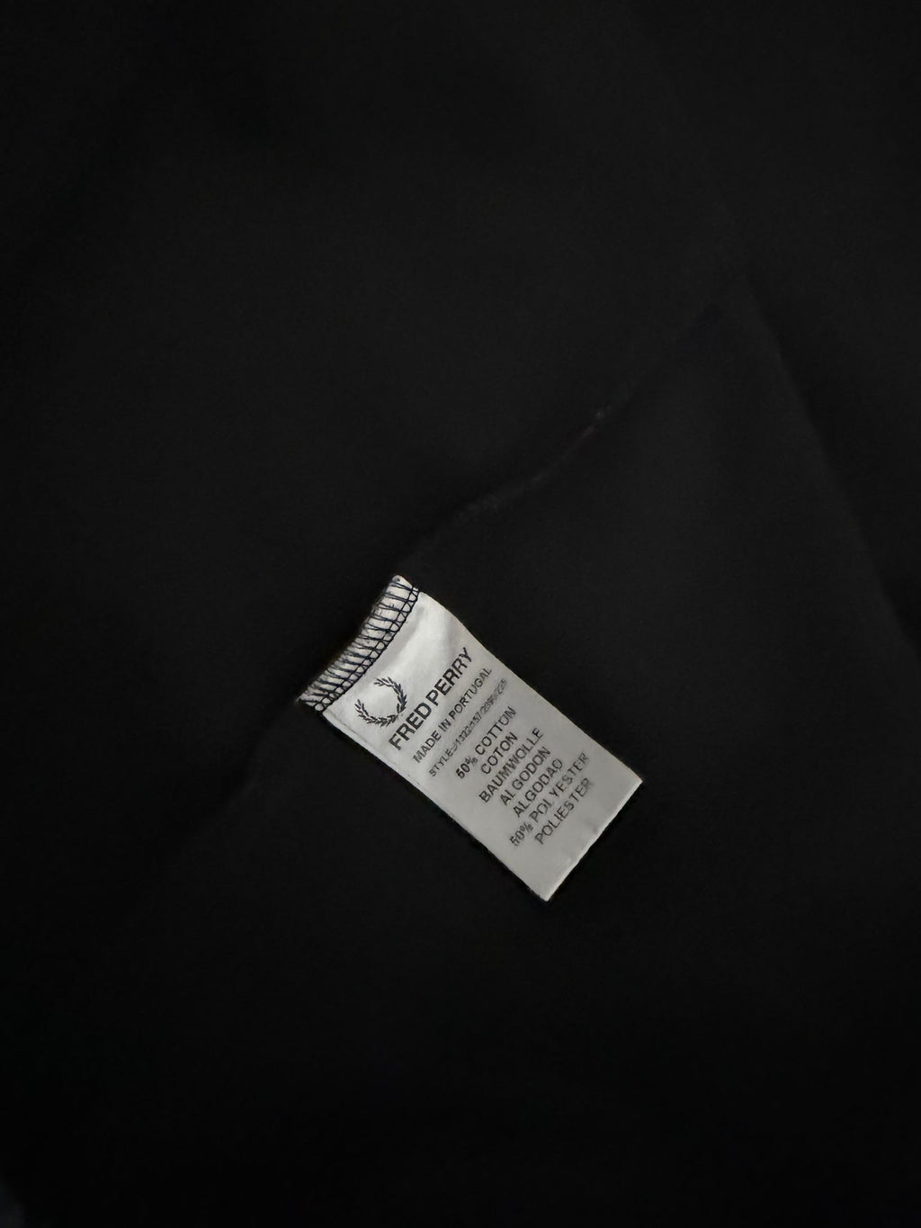 Ζακέτα φόρμας Fred Perry μαύρη, φωτογραφία 7
