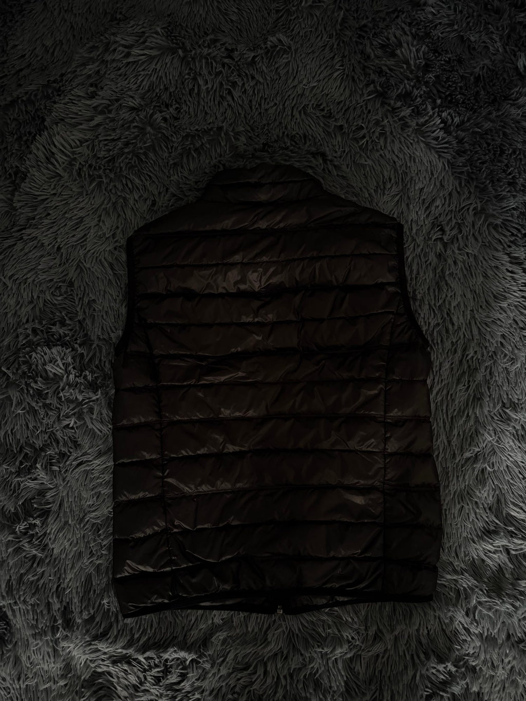 Αμάνικο EA7 μπουφάν puffer Emporio Armani μαύρο, φωτογραφία 10