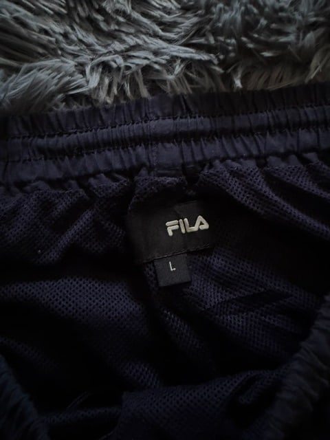 Παντελόνι φόρμας Fila σκούρο μπλε, φωτογραφία 6