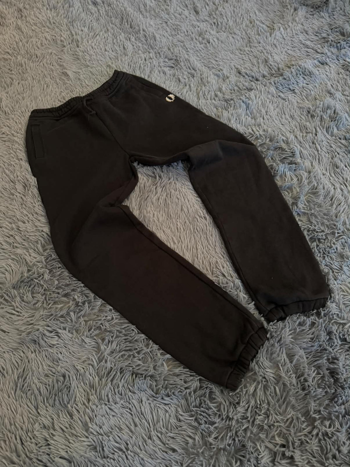 Παντελόνι φόρμας Fred Perry μαύρο, φωτογραφία 2