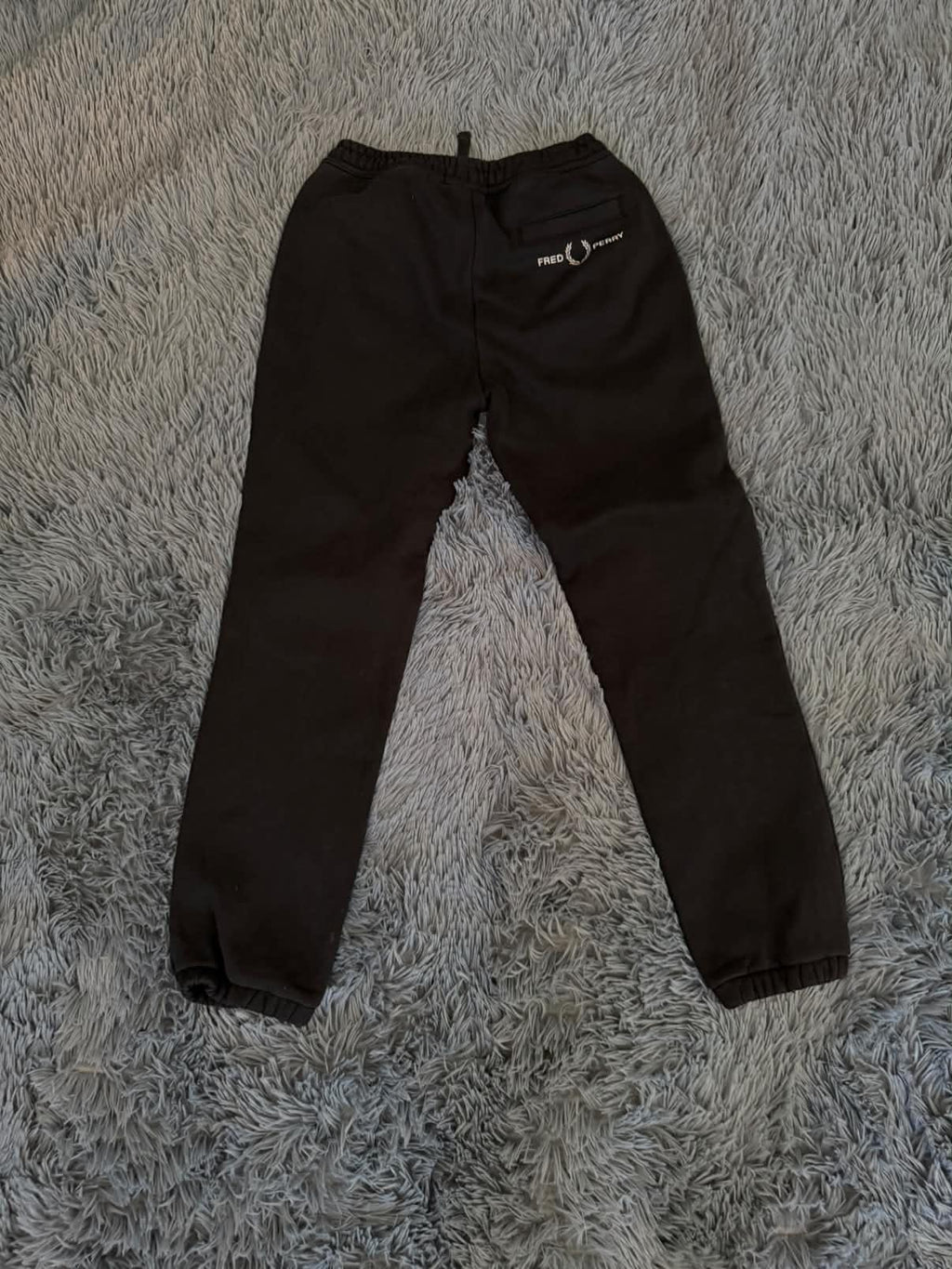 Παντελόνι φόρμας Fred Perry μαύρο, φωτογραφία 3