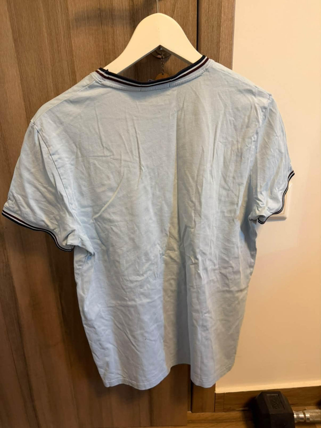 Μπλούζα Fred Perry γαλάζια, φωτογραφία 2