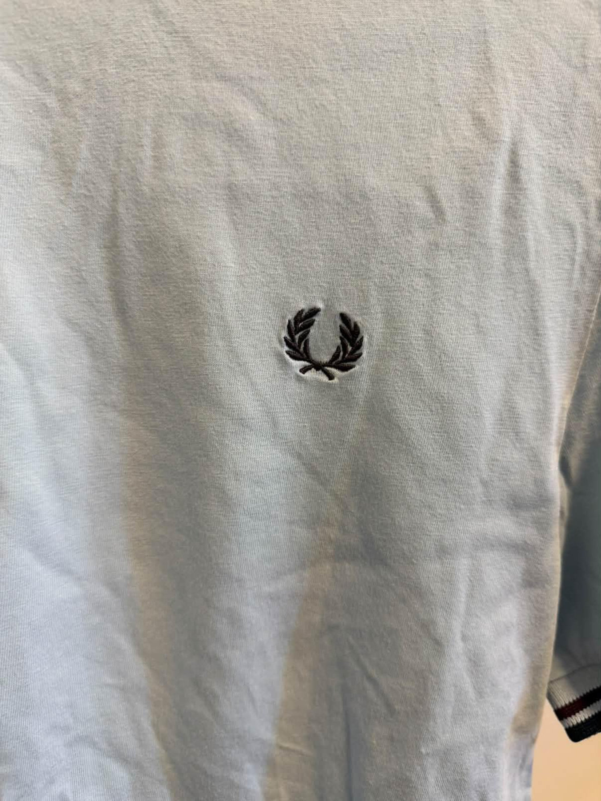 Μπλούζα Fred Perry γαλάζια, φωτογραφία 3
