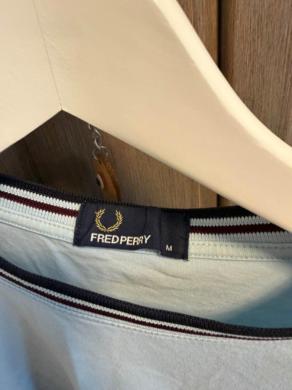 Μπλούζα Fred Perry γαλάζια, φωτογραφία 4