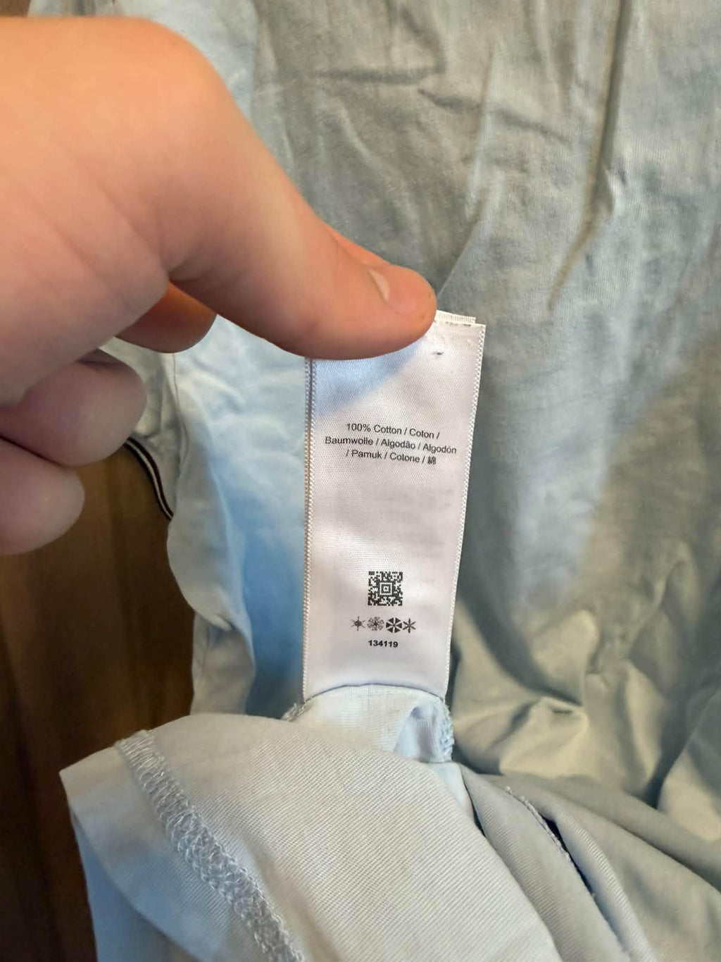 Μπλούζα Fred Perry γαλάζια, φωτογραφία 6