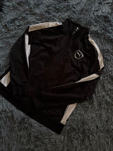 Ζακέτα φόρμας Puma μαύρη, φωτογραφία 2